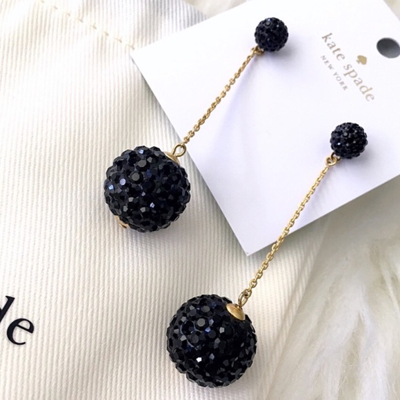 KATE SPADE • Razzle Dazzle Linear Drop Earrings - Picture 6 of 6